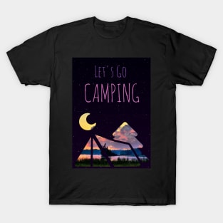 Let's Go Camping T-Shirt